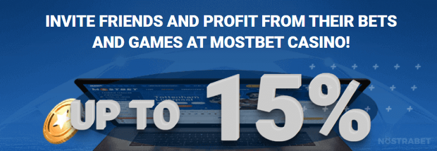 Mostbet referral bonus
