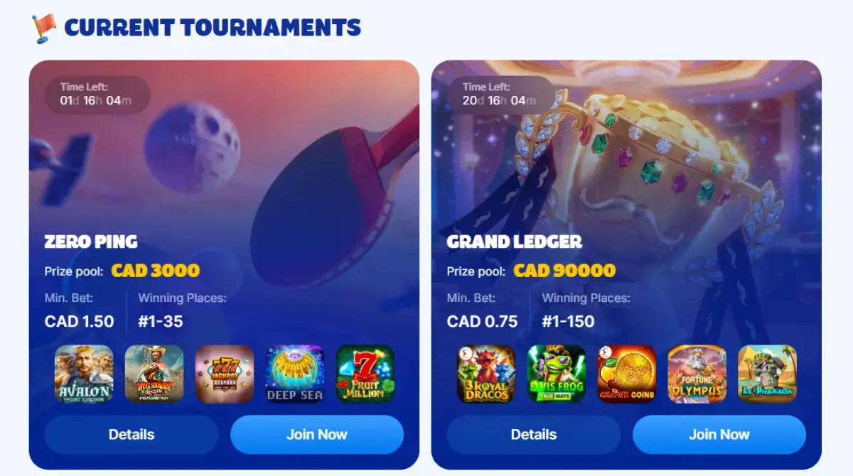 Mr bet tournaments