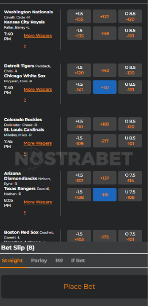 MyBookie How to Place a bet
