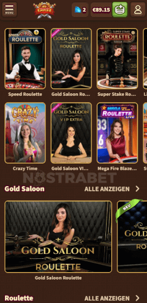 Live Casino Spiele