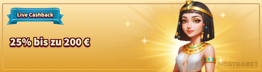 MyEmpire Live Casino Cashback