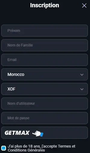mystake saisissez le code bonus