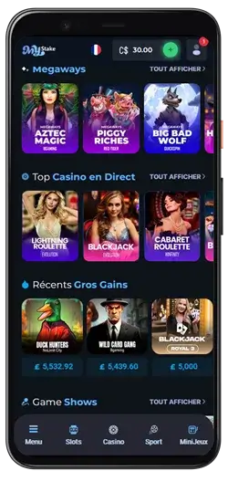 mystake casino application mobile