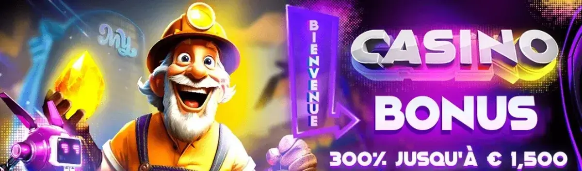 bonus de bienvenue du casino mystake