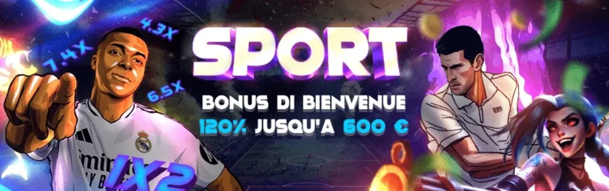 mystake sport bonus de bienvenue
