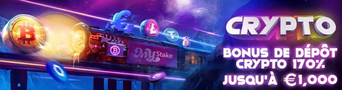 mystake bonus de bienvenue crypto