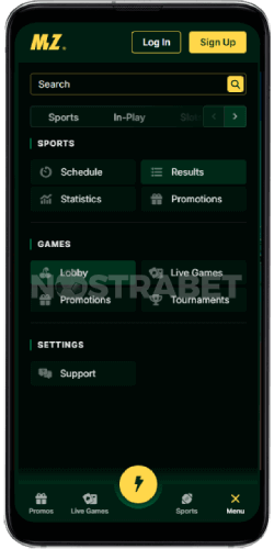 Mzansibet mobile play