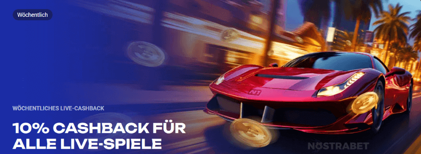 N1 Bet weekly live cashback