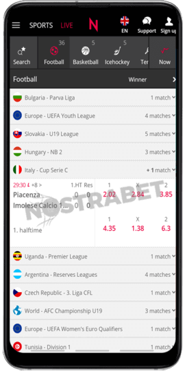 Eaglebet App for iOS and Android - Download & Install + Rating