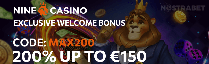 Nine Casino Exclusive Welcome Bonus