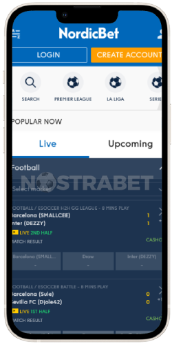 nordicbet ios app sportsbook