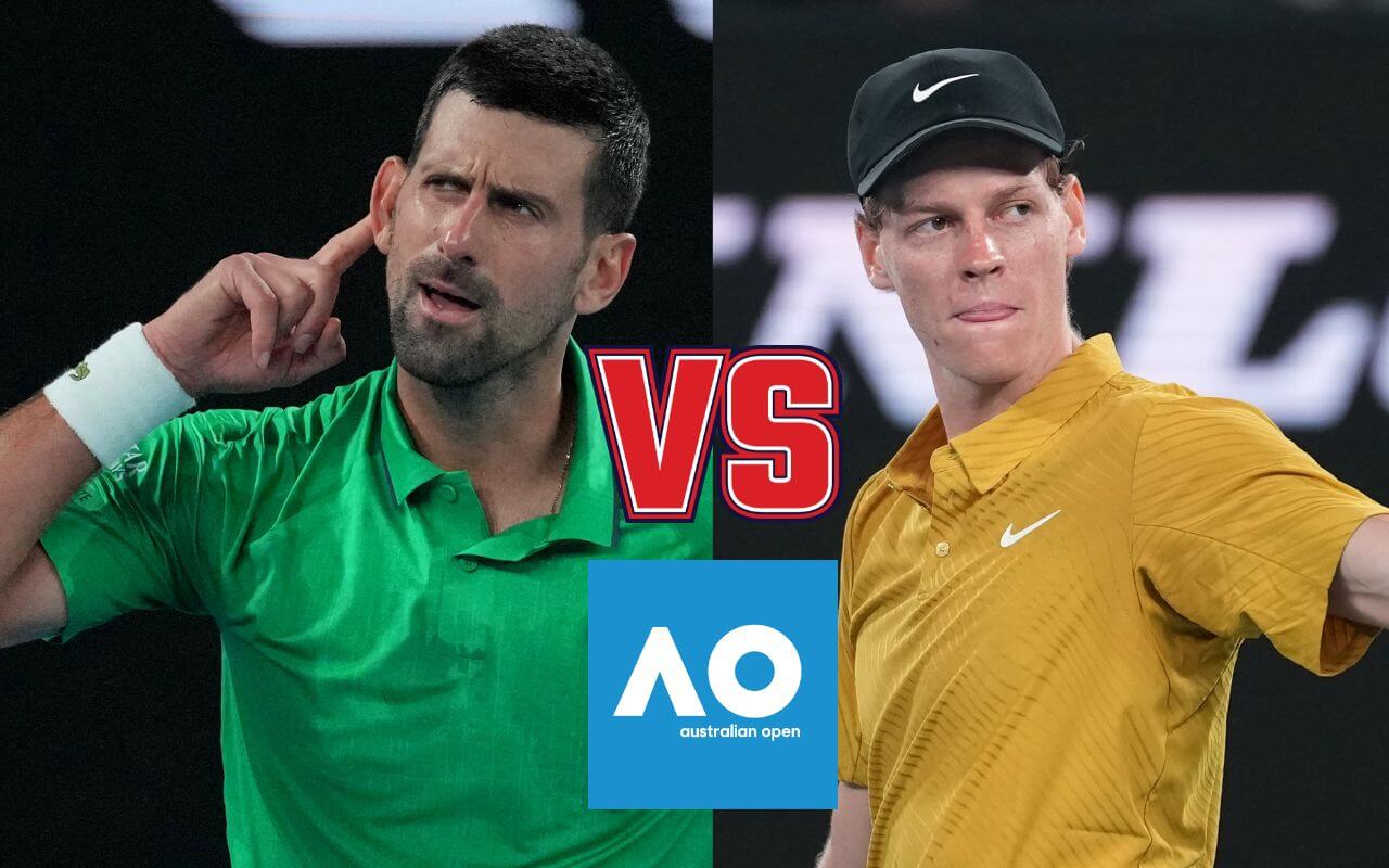 Новак Джокович и Яник Синер