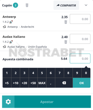 Novibet móvil boleto de apuestas