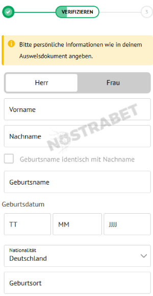 So registrieren Sie sich bei Oddset