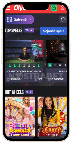 olybet dzīvais kazino iOS ierīcēm