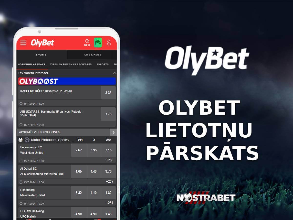 OlyBet: Mobilās likmes – spēlē no savas mobilās ierīces
