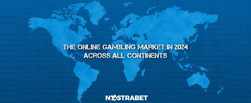 online gambling market in 2024: all continets stats