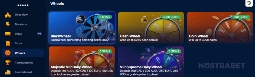 OnlyWin Fortune Wheels