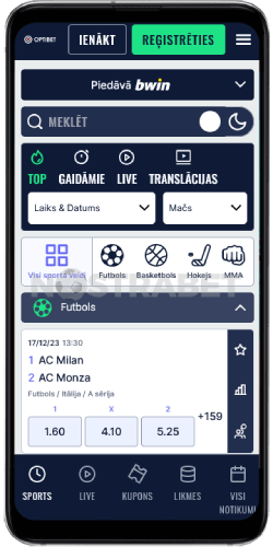 optibet sports android
