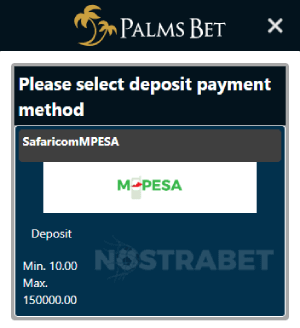 palms bet deposit