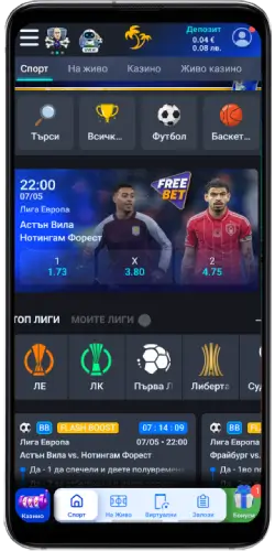 Palms bet мобилна версия