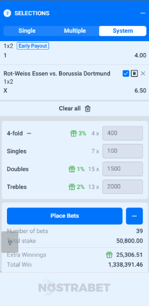 palms bet how to place bets