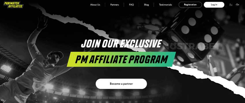 parimatch affiliate program website