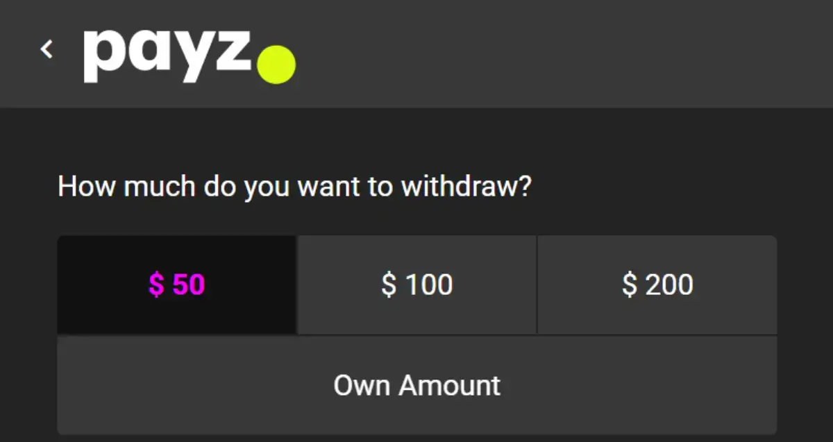 payz casino withdrawals