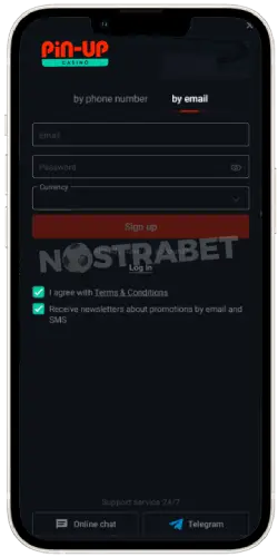 Pin Up Bet Mobile Registration