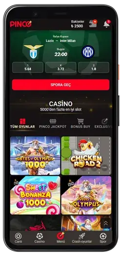 Pinco.win uygulaması
