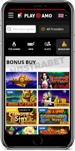 Playamo Casino Bonus Buy on iOS