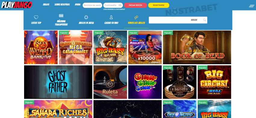 Playjango casino juegos