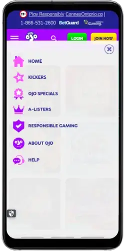 playojo mobile play Ontario