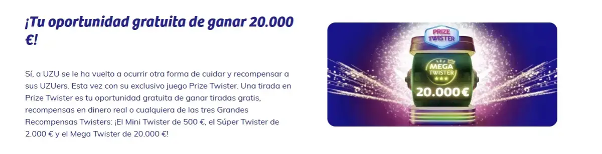 playuzu casino torbellino de premios
