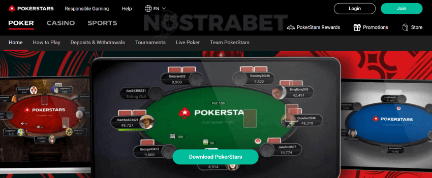 PokerStars poker Canada
