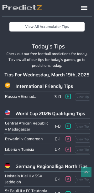 predictz football tips