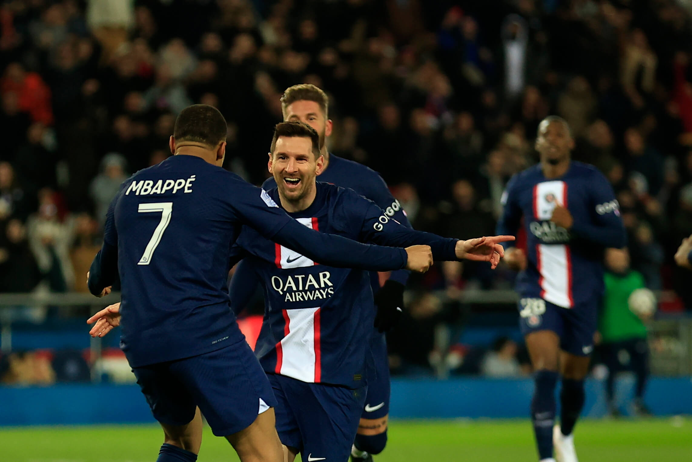 ПСЖ Лионел Меси Килиан Мбапе