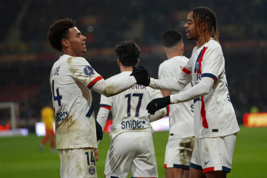 Jugadores del equipo PSG