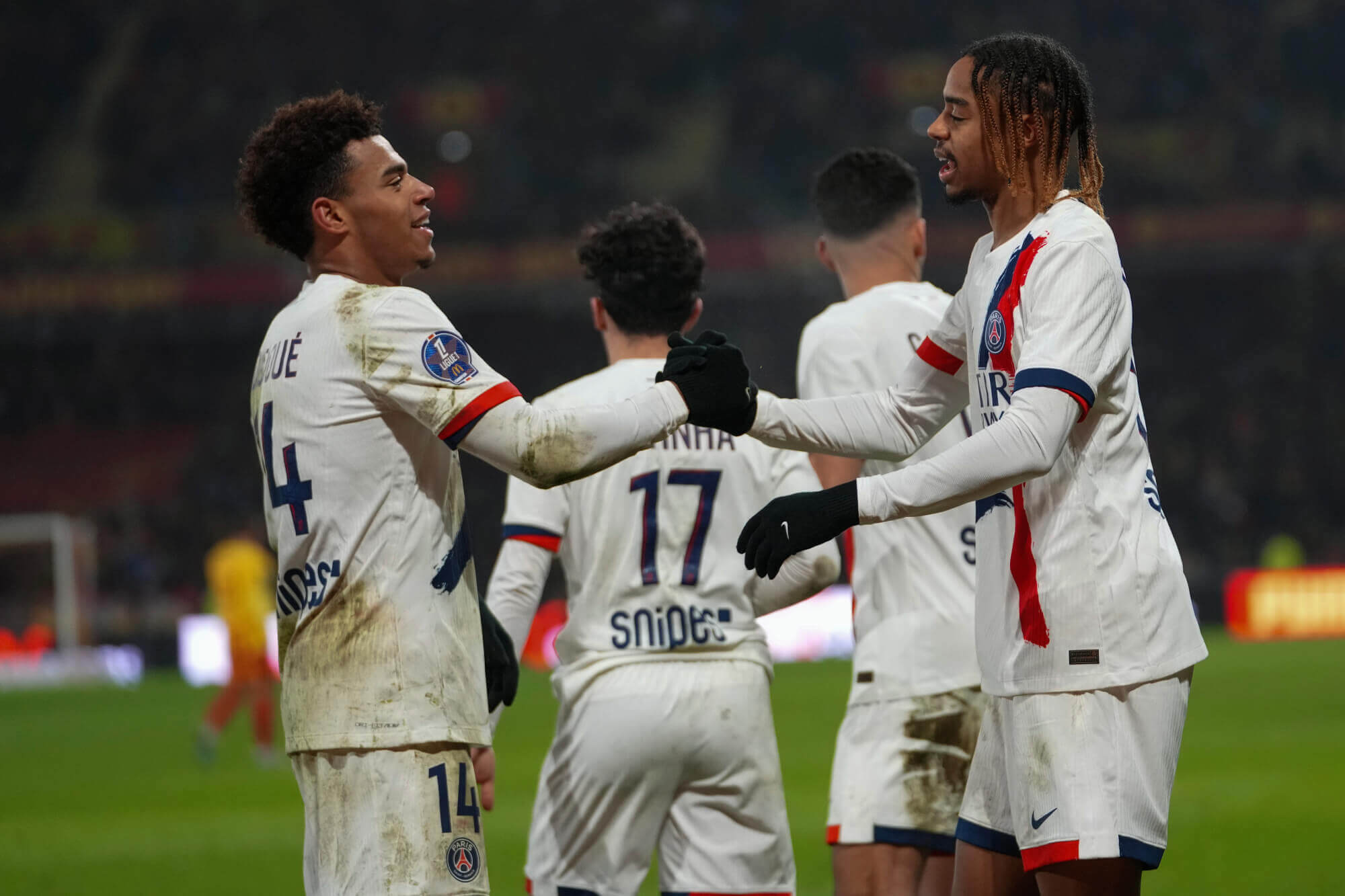 Jogadores do PSG