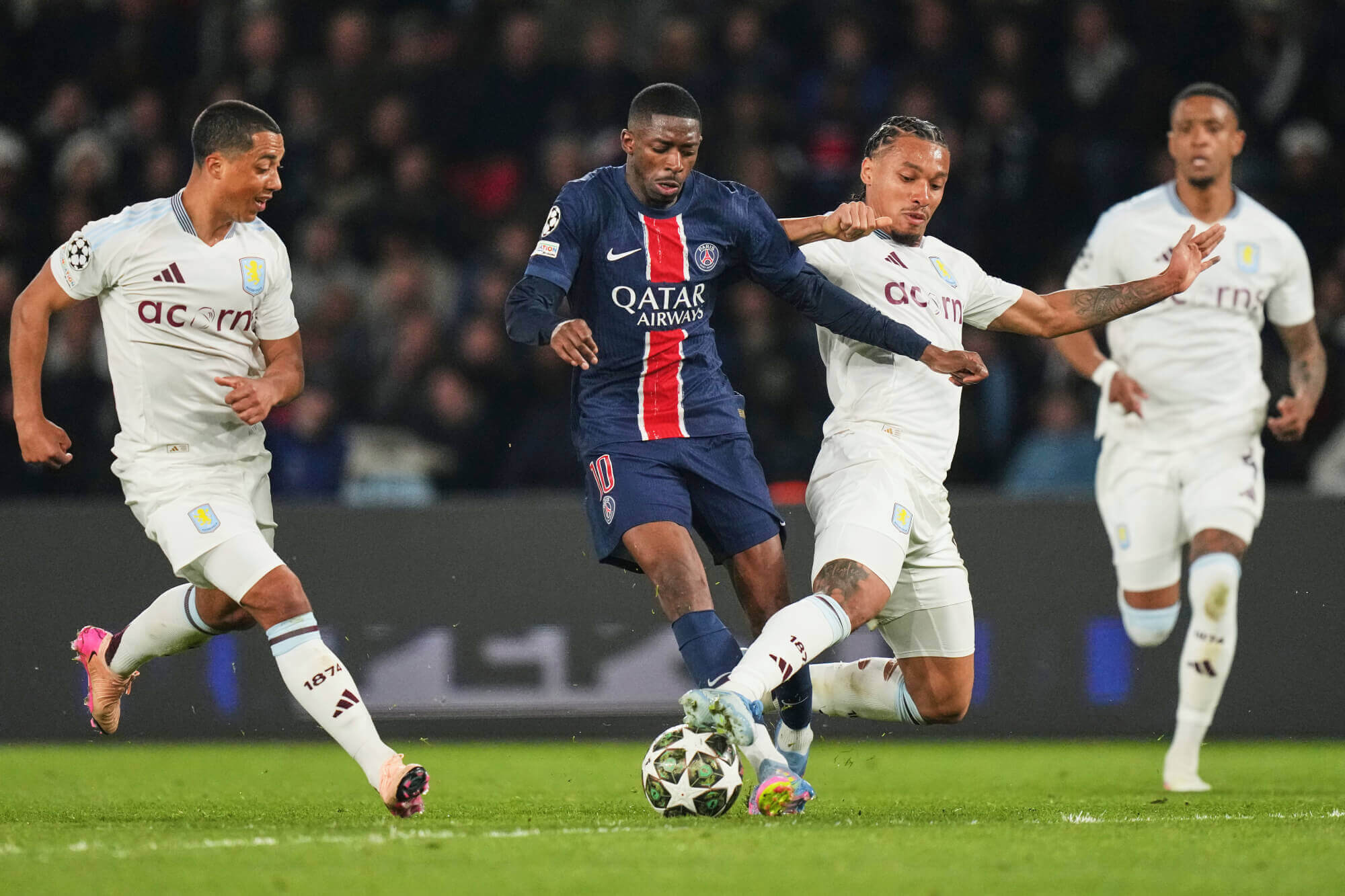 PSG x Aston Villa, Liga dos Campeões