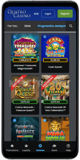 Quatro casino app Canada