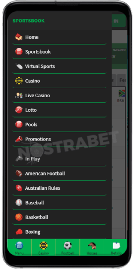 Navigations in QuinnBett AndroidApp