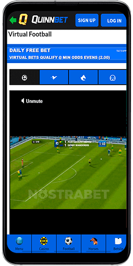 QuinnBet mobile app
