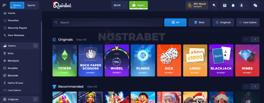 Rainbet casino
