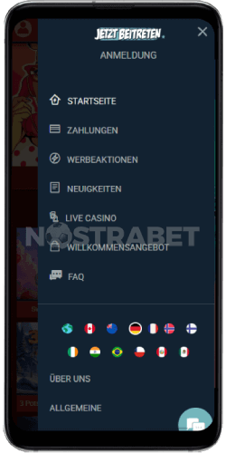 Rant casino Mobile Spieloptionen