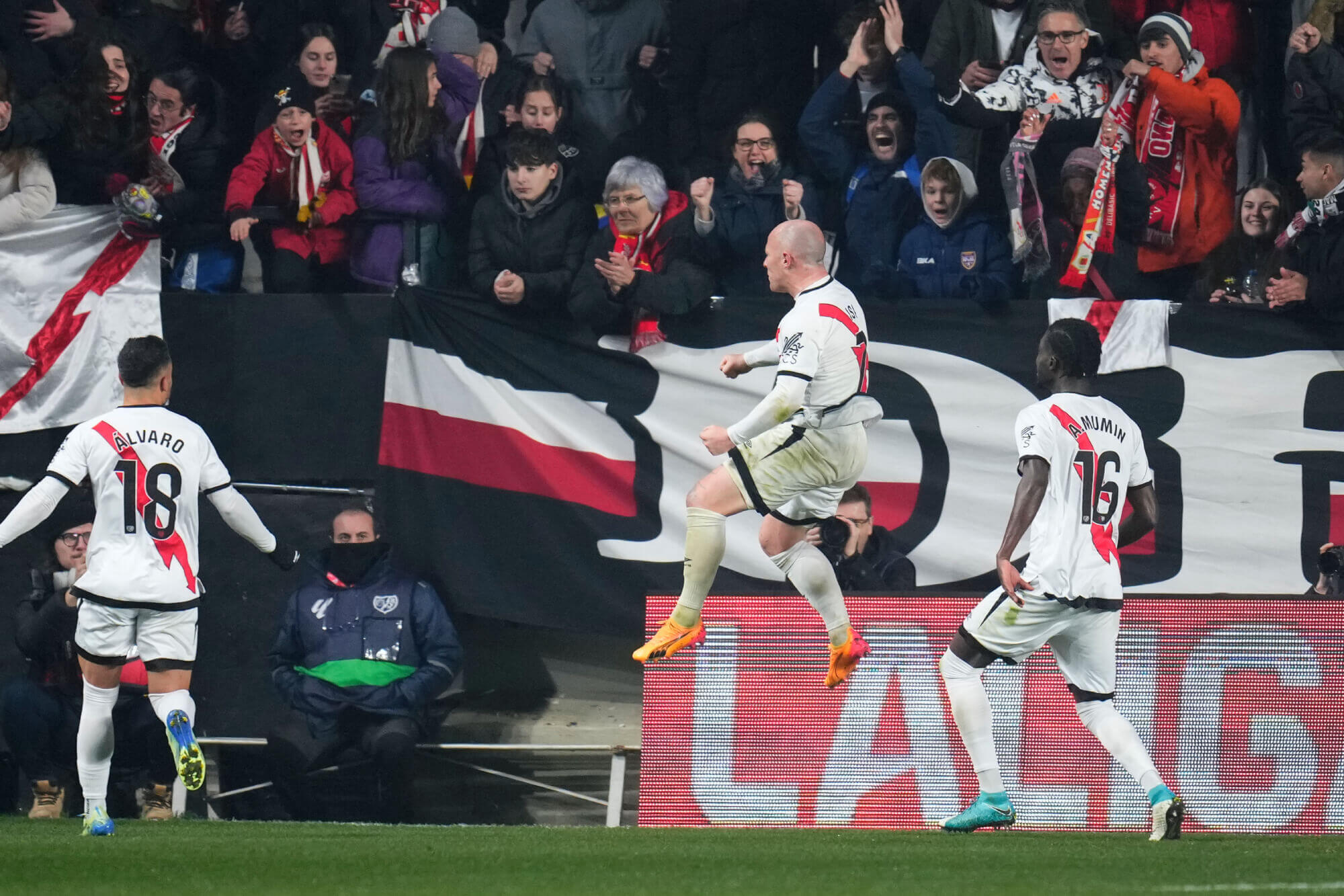 Jugadores del Rayo Vallecano