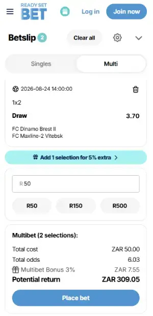 readysetbet betslip