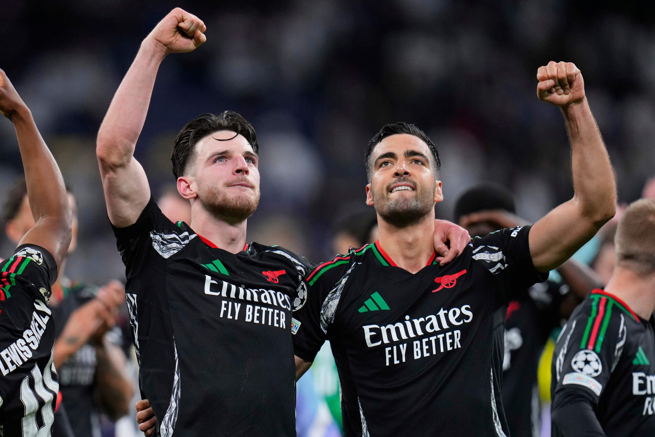 Деклан Райс и Микел Мерино