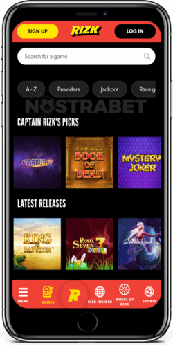 rizk casino mobile app