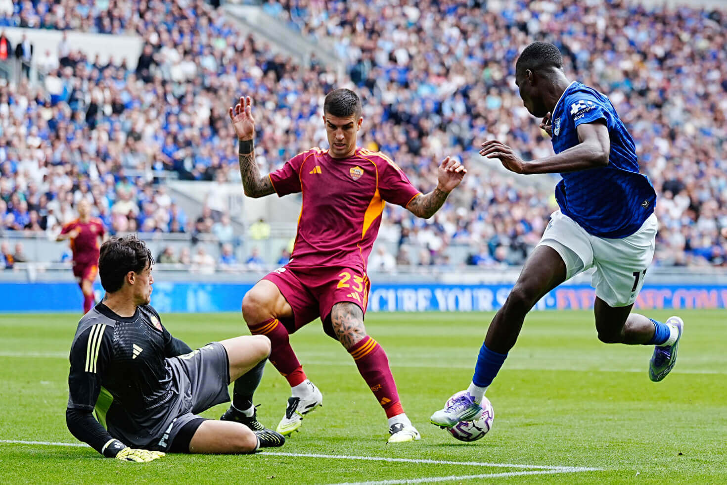 Roma contro Everton